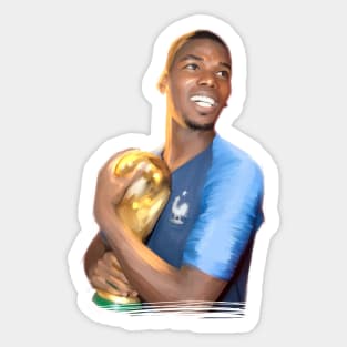 Paul France FiersdetreBleus Sticker